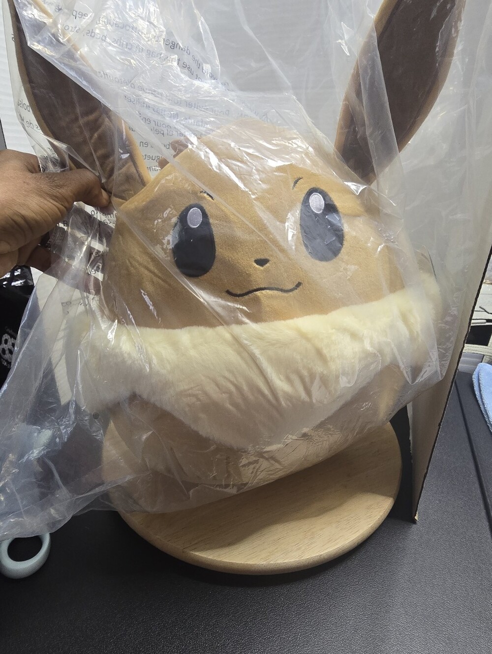 Pokemon Squishmallow 20" Eevee Jumbo Plushie